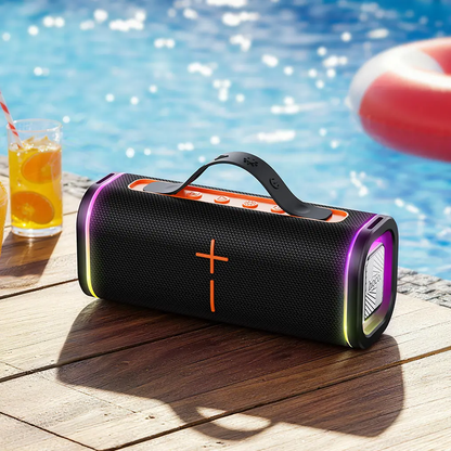 Prenosivi Bluetooth zvučnik HOCO HC51, 30W, TWS, RGB, Crna