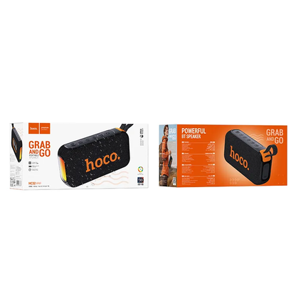 Prenosivi Bluetooth Zvučnik HOCO HC32, 2 x 10W, TWS, RGB, Crni