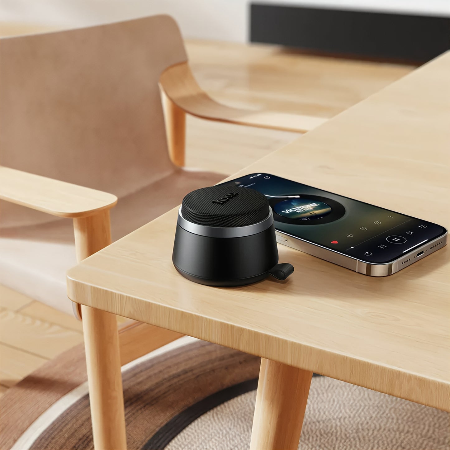 Prenosni Bluetooth zvučnik HOCO HC43 Mini Magnetic, 8W, TWS, Crni