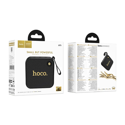 Prenosivi Bluetooth zvučnik HOCO HT1, 8W, TWS, Crna