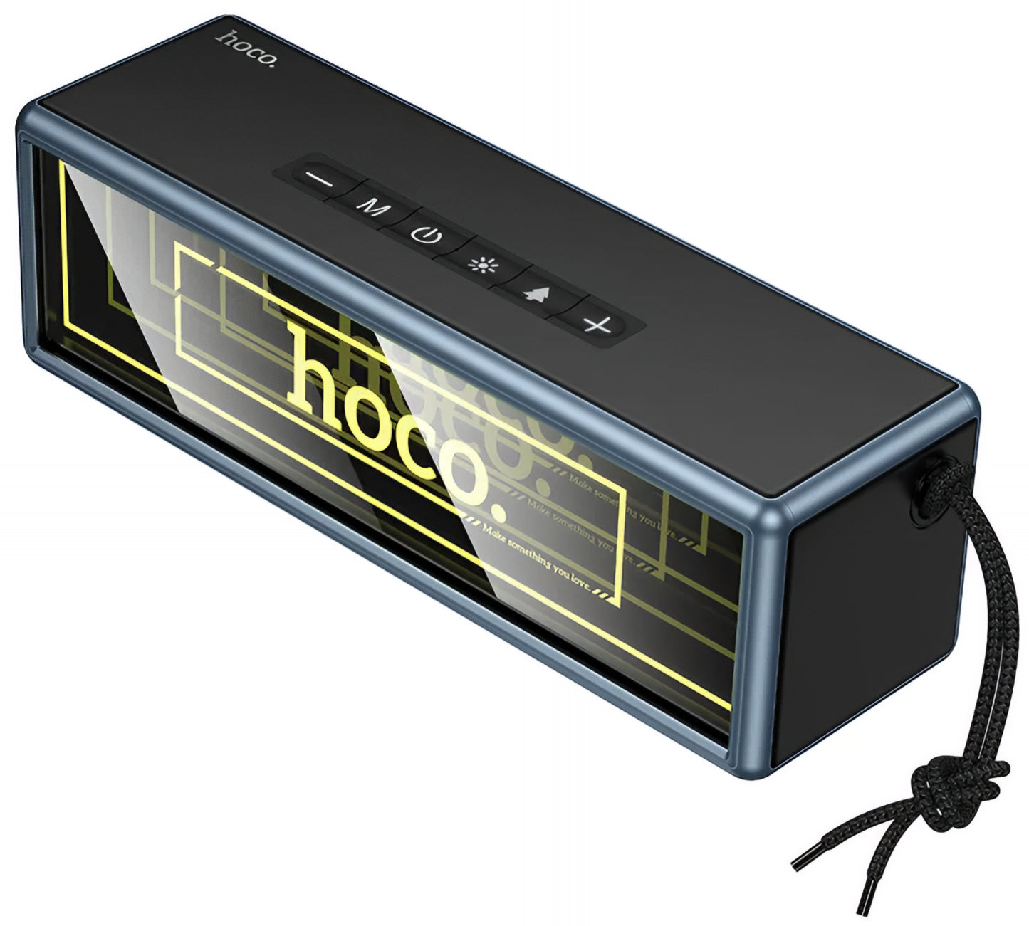 Prenosivi Bluetooth Zvučnik HOCO HC40, 2 x 10W, TWS, RGB, Crni