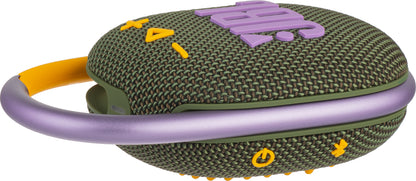 Portable Bluetooth Speaker JBL Clip 4, 5W, Pro Sound, Waterproof, Green JBLCLIP4GRN