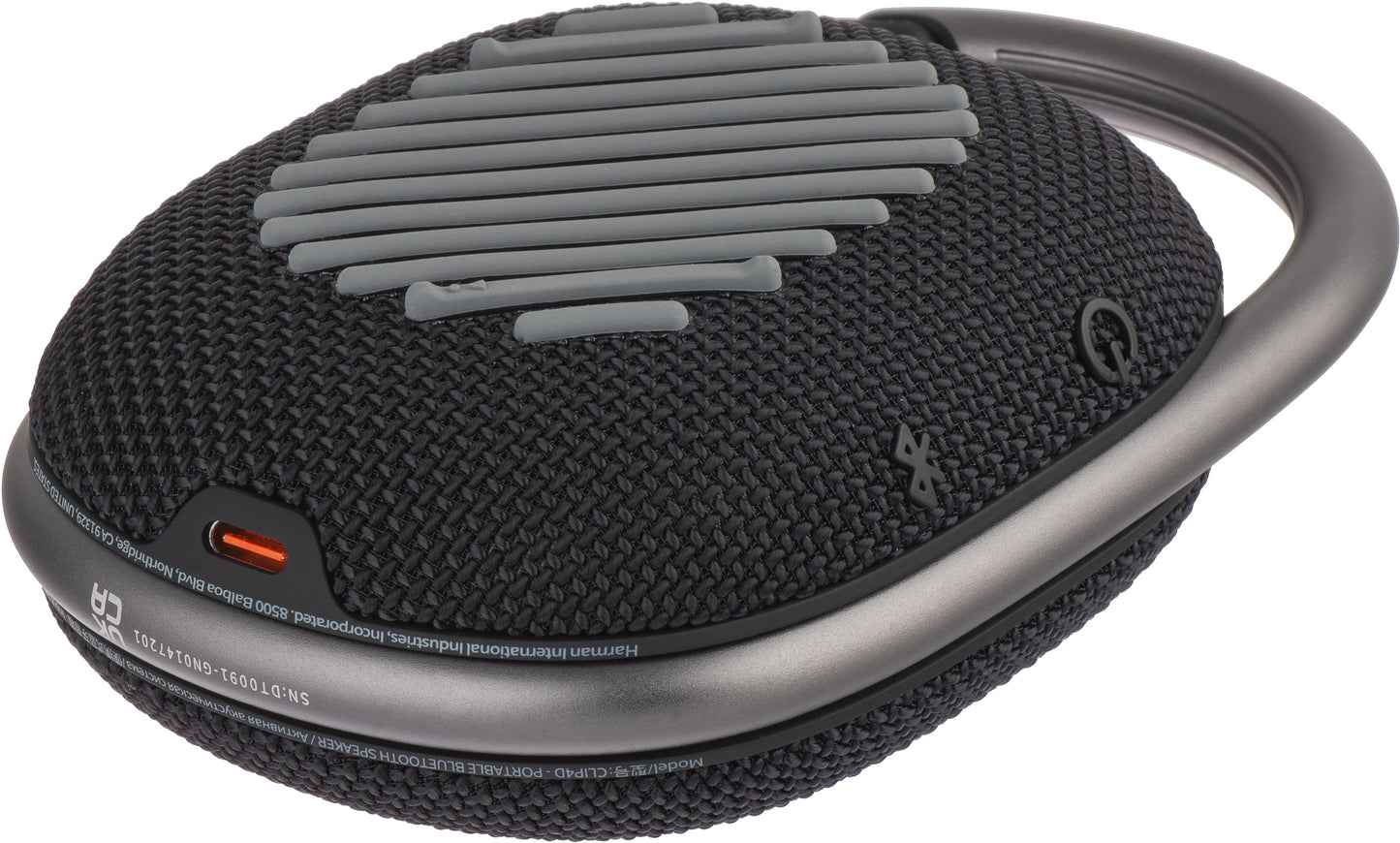 Prijenosni Bluetooth zvučnik JBL Clip 4, 5W, Pro Sound, Vodootporan, Crni JBLCLIP4BLK