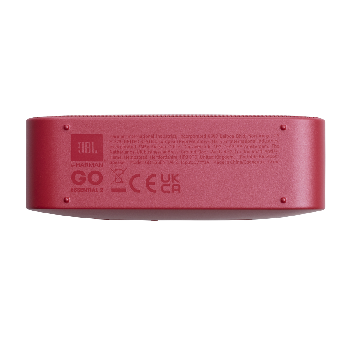 Prenosivi Bluetooth zvučnik JBL Go Essential 2, 3.1W, Pro Sound, Vodootporan, Crveni JBLGOES2REDCN
