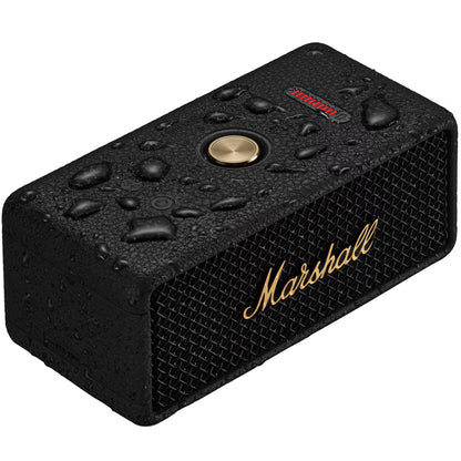 Bluetooth prenosivi zvučnik Marshall Emberton II, 20W, vodootporan, crno-zlatni