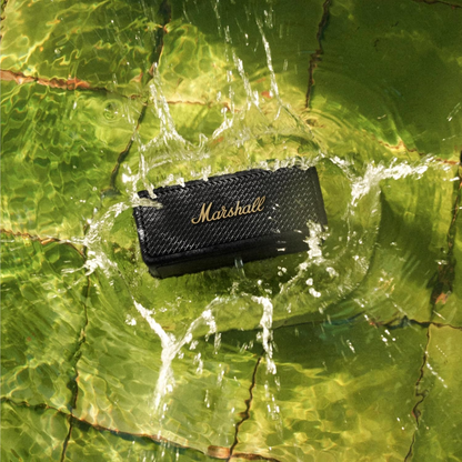 Bluetooth prenosivi zvučnik Marshall Emberton II, 20W, vodootporan, crno-zlatni