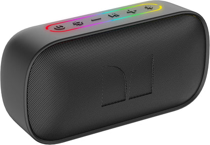 Prenosivi Bluetooth zvučnik Monster S150, 14W, TWS, RGB, Vodootporan, Crna