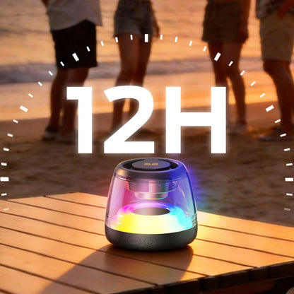 Prenosivi Bluetooth zvučnik Monster Mag Flux, 5W, TWS, RGB, Crna