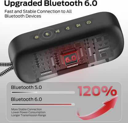 Prenosivi Bluetooth zvučnik Monster S150 Plus, 40W, TWS, RGB, Vodootporan, Crna