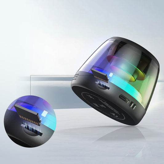 Prenosivi Bluetooth zvučnik Monster Mag Flux, 5W, TWS, RGB, Crna
