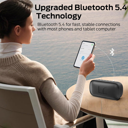 Prenosivi Bluetooth zvučnik Monster S150, 14W, TWS, RGB, Vodootporan, Crna