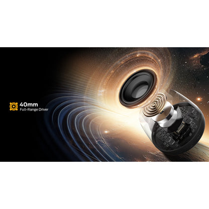 Prenosivi Bluetooth zvučnik Monster Mag Flux, 5W, TWS, RGB, Crna