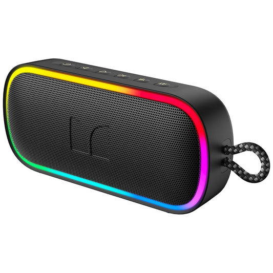 Prenosivi Bluetooth zvučnik Monster S150 Plus, 40W, TWS, RGB, Vodootporan, Crna