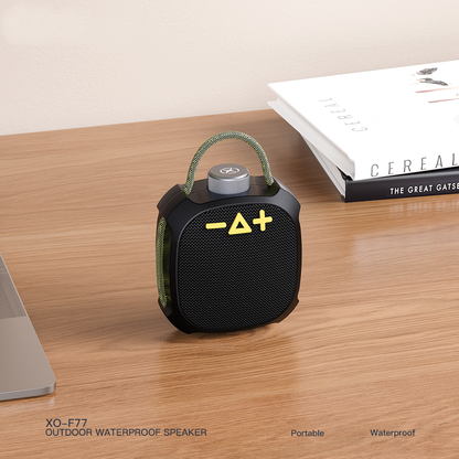 Prenosni Bluetooth zvučnik XO Design F77, TWS, RGB, Vodootporan, Crni