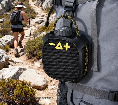 Prenosni Bluetooth zvučnik XO Design F77, TWS, RGB, Vodootporan, Crni