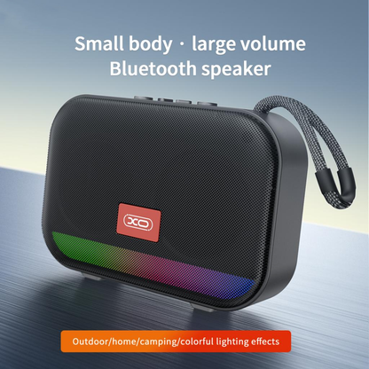 Prenosivi Bluetooth Zvučnik XO Design F66, 5W, RGB, Crni