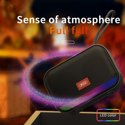 Prenosivi Bluetooth Zvučnik XO Design F66, 5W, RGB, Crni