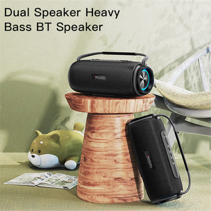 Prenosivi Bluetooth zvučnik Yesido YSW11, 40W, RGB, Vodootporan, Crni