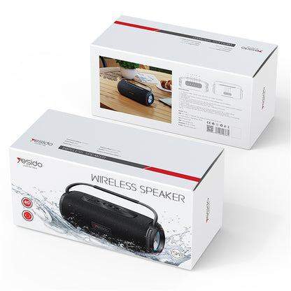 Prenosivi Bluetooth zvučnik Yesido YSW11, 40W, RGB, Vodootporan, Crni