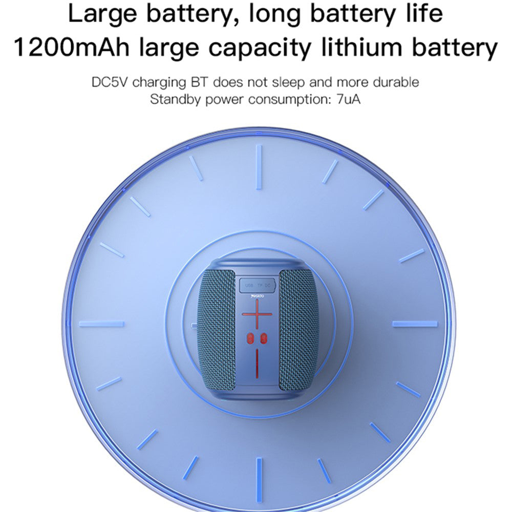 Prenosivi Bluetooth zvučnik Yesido YSW14, 5W, RGB, Plavi