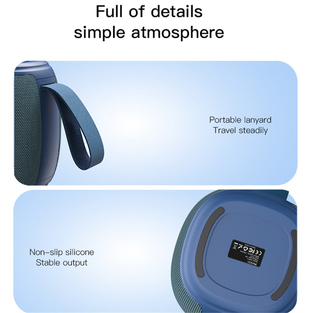 Prenosivi Bluetooth zvučnik Yesido YSW14, 5W, RGB, Plavi