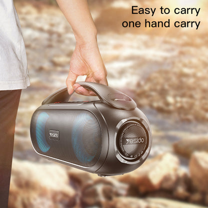 Prenosivi Bluetooth zvučnik Yesido YSW19, 40W, RGB, Vodootporan, Crni