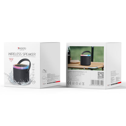 Prenosivi Bluetooth zvučnik Yesido YSW25, 5W, RGB, Crni