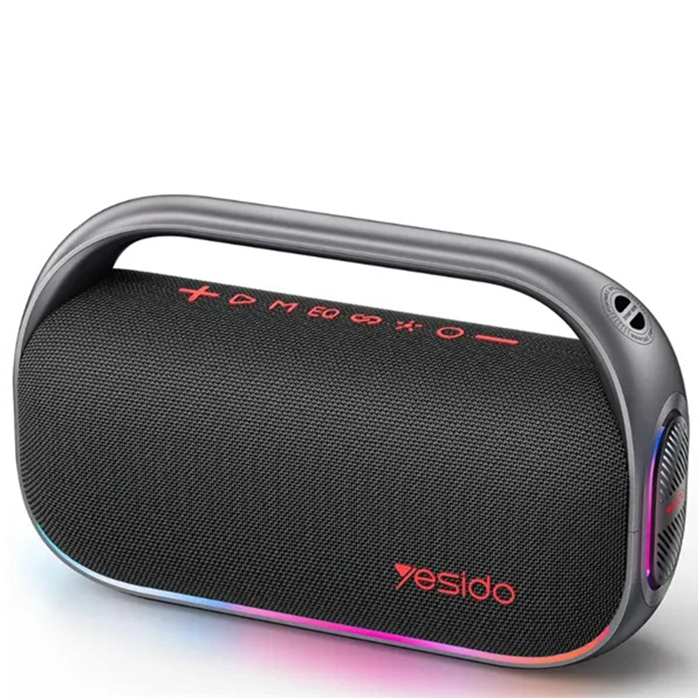 Prenosivi Bluetooth zvučnik Yesido YSW31, 80W, RGB, Crni