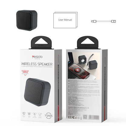 Prenosni Bluetooth zvučnik Yesido YSW35, 5W, TWS, Vodootporan, Crni