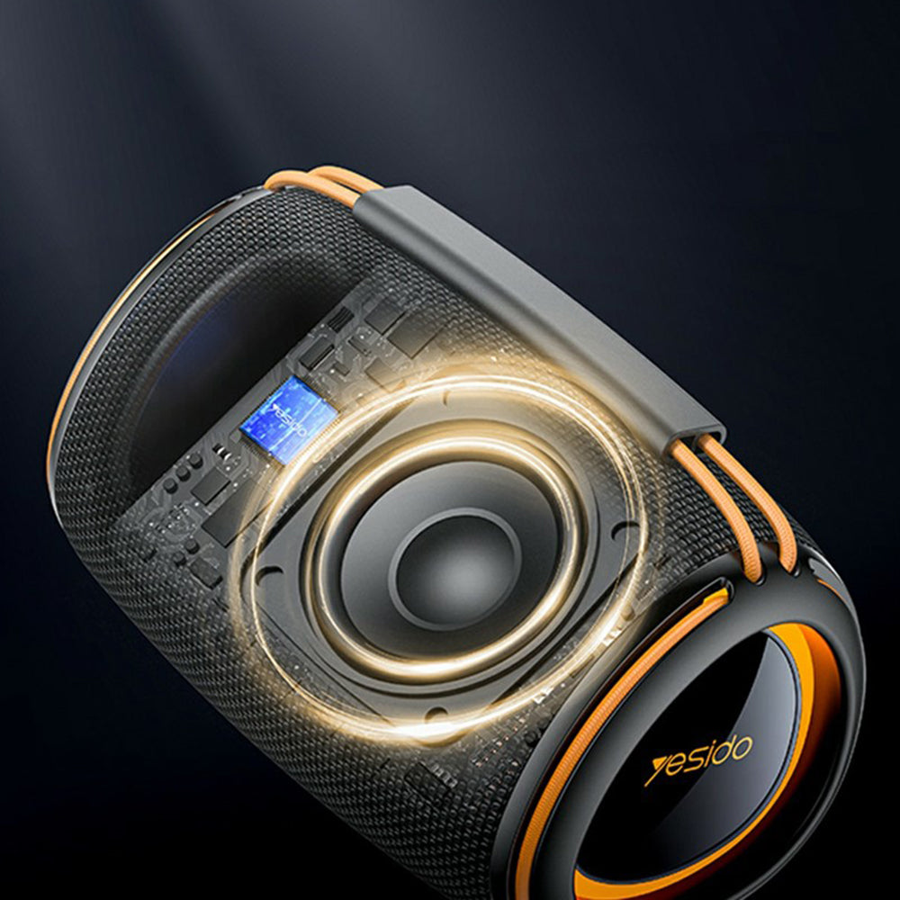 Prenosivi Bluetooth Zvučnik Yesido YSW39, 20W, TWS, RGB, Crni