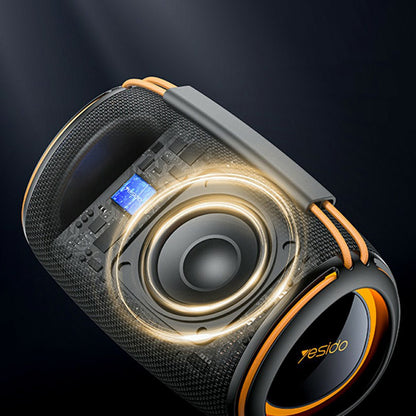 Prenosivi Bluetooth Zvučnik Yesido YSW39, 20W, TWS, RGB, Crni