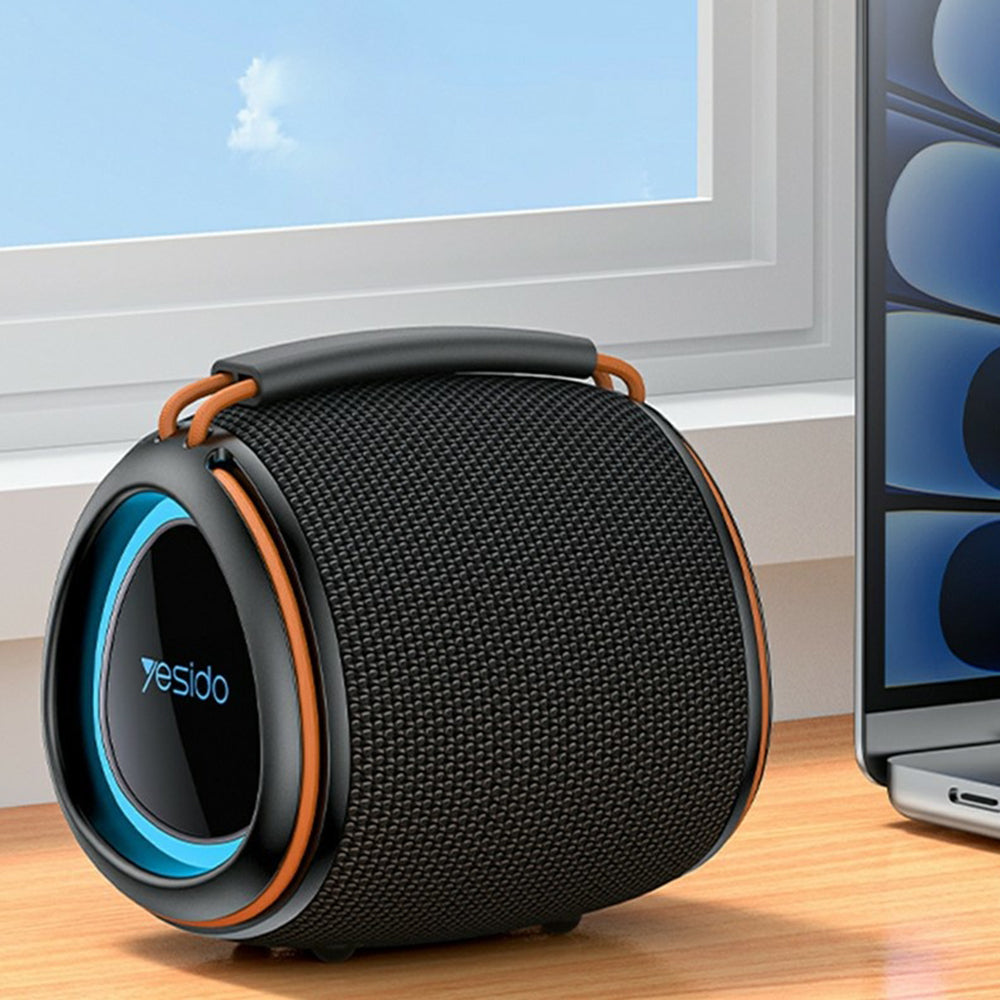 Prenosivi Bluetooth Zvučnik Yesido YSW40, 8W, RGB, Crni
