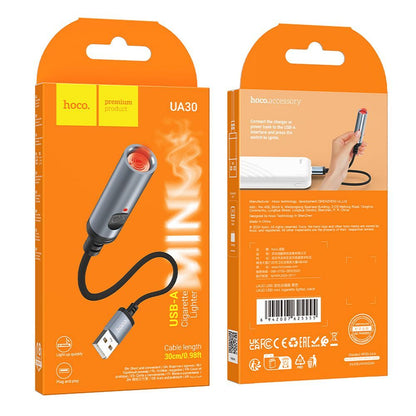 Upaljač za auto HOCO UA30, USB-A, 30cm