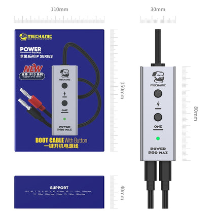 Kabl za napajanje Mechanic Power Pro Max za Apple iPhone 6 - 13 Pro Max serije