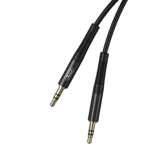 Audio kabl 3.5mm - 3.5mm XO Design NB-R175A, 1m, Crni