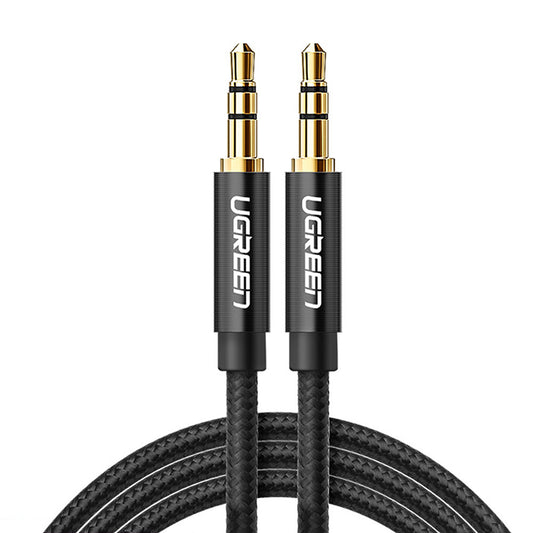 Audio kabl 3.5mm - 3.5mm UGREEN AV112, 1m, Crni