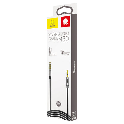 Audio Kabel 3.5mm - 3.5mm Baseus Yiven M30, 1.5m, Crni
