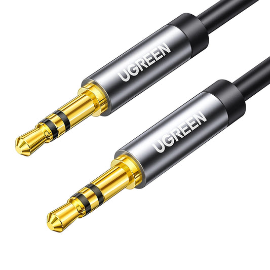Audio kabel 3.5mm - 3.5mm UGREEN AV119, 1m, Crni