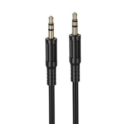 Audio kabl 3.5mm - 3.5mm Borofone BL25 Nice, 1m, Crni