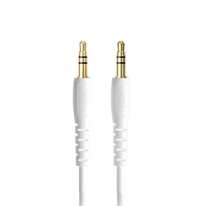 Audio kabl 3.5mm - 3.5mm XO Design NB-R270, 1m, Beli