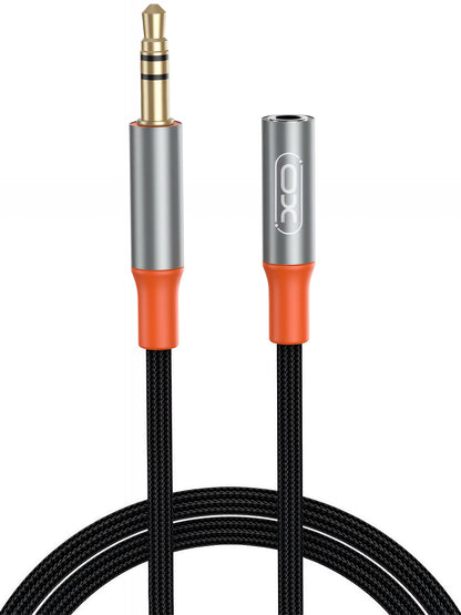 Audio kabl 3.5mm - 3.5mm XO Design NB-R269A, 1m, Crni