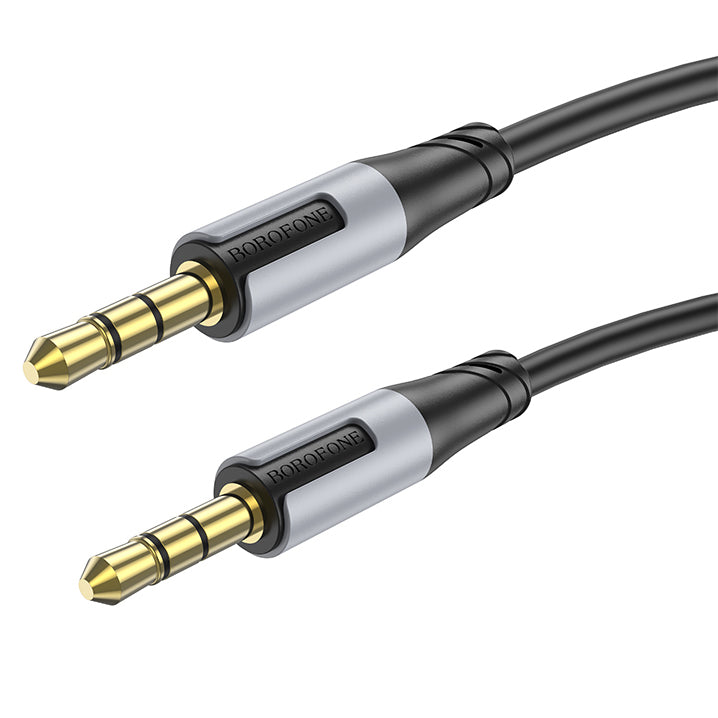 Audio cable 3.5mm - 3.5mm speaker BL19 Creator, 1m, Black 