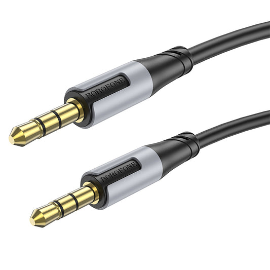 Audio cable 3.5mm - 3.5mm speaker BL19 Creator, 1m, Black 
