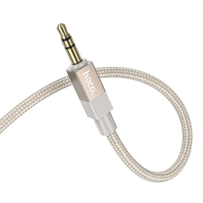 Audio kabl 3.5mm - 3.5mm HOCO UPA32, 1m, Zlatni