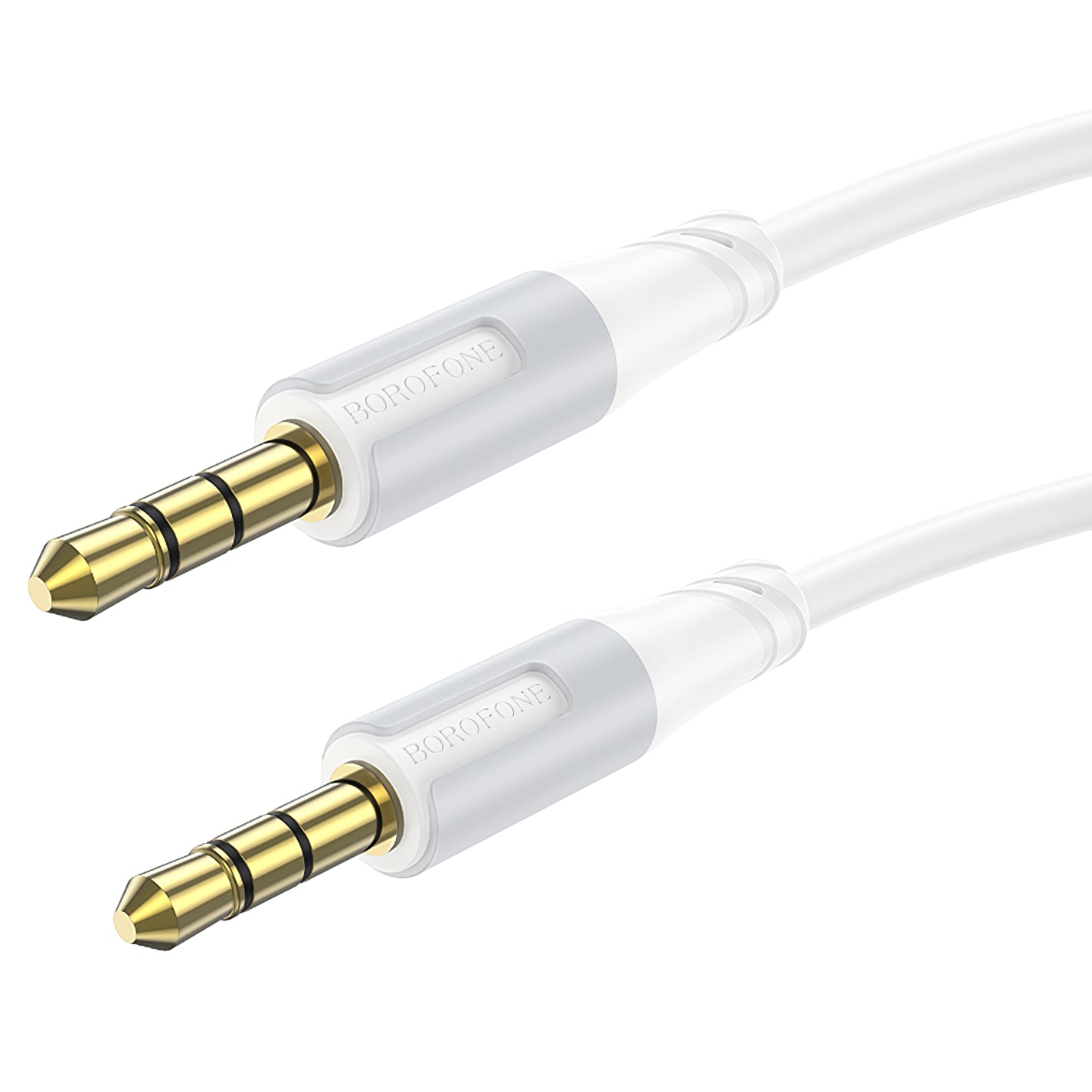 Audio kabl 3.5mm - 3.5mm Borofone BL19 Creator, 1m, Beli