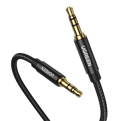 Audio Cable 3.5mm - 3.5mm UGREEN AV112, 2m, Black 
