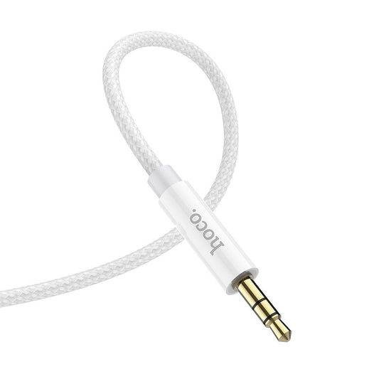 Audio Cable 3.5mm - 3.5mm HOCO UPA19, 1m, Silver 