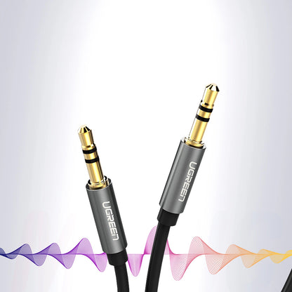 Audio kabel 3.5mm - 3.5mm UGREEN AV119, 5m, Crni
