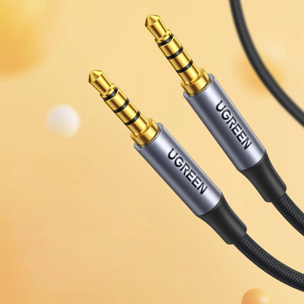 Audio kabel 3.5mm - 3.5mm UGREEN AV183, 2m, Crni