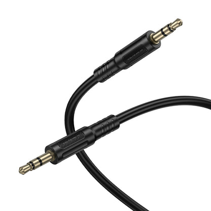 Audio kabl 3.5mm - 3.5mm Borofone BL25 Nice, 1m, Crni